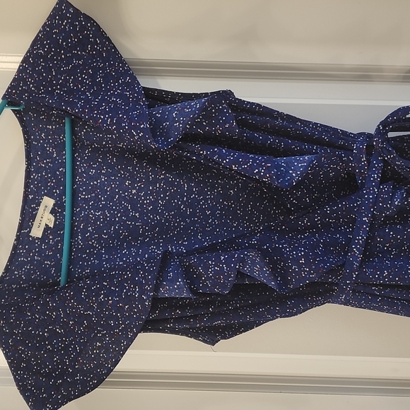 Max Studio Navy Blue Dress - Picture 2 of 5